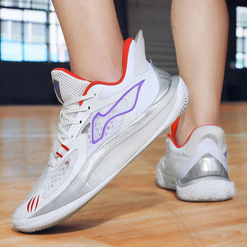 Ανδρικά παπούτσια μπάσκετ υψηλής ποιότητας Γυναικεία Παιδικά παπούτσια προπόνησης μπάσκετ εσωτερικού χώρου, Αντιολισθητικά, πρακτικά αθλητικά παπούτσια 36-45