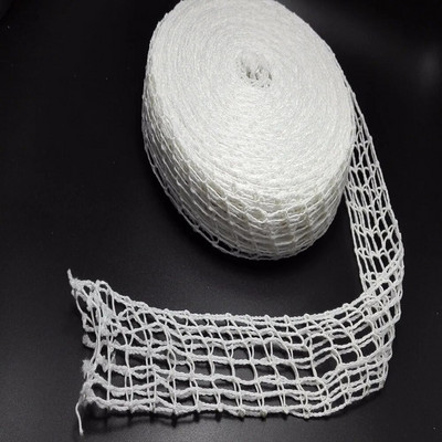 Δίχτυ 1 μέτρου Το πιο πρόσφατο δίχτυ λουκάνικου βαμβακερό ζαμπόν Κρεοπωλείο κορδόνι λουκάνικο ρολό δίχτυ χοτ ντογκ λουκάνικο Εργαλεία συσκευασίας Κουζίνα Τ
