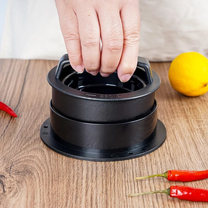 3 în 1 Antiaderent Carne Vită Veggie Hamburger Patty Mold Instrument esențial pentru a face chifle pentru burgeri umpluți
