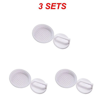 Okrugla preša za hamburger Plastični kalup za pekač pljeskavica Meso Goveđi roštilj Preša za pljeskavice Stroj za kalupe za pekač pljeskavica Kuhinjski pribor