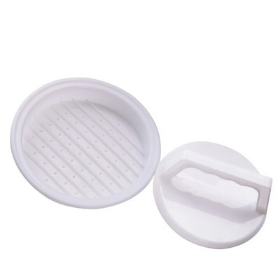 Okrugla preša za hamburger Plastični kalup za pekač pljeskavica Meso Goveđi roštilj Preša za pljeskavice Stroj za kalupe za pekač pljeskavica Kuhinjski pribor