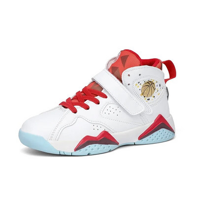 Детски баскетболни обувки Детски тенис за големи момчета Дишащи мрежести маратонки Спортни и ежедневни детски обувки за момиче