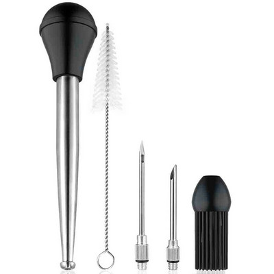 Food Grade Turkey Baster Συρίγγα Oil Dropper Meat Injector για μαγείρεμα για κοτόπουλο