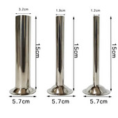 5,7 cm alap átmérő Élelmiszer minőségű kolbász töltelék Töltőcsövek Tölcsérek Fúvókák Alkatrészek Töltőcső 1,2/1,9/3,2 cm