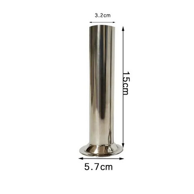 5,7 cm alap átmérő Élelmiszer minőségű kolbász töltelék Töltőcsövek Tölcsérek Fúvókák Alkatrészek Töltőcső 1,2/1,9/3,2 cm