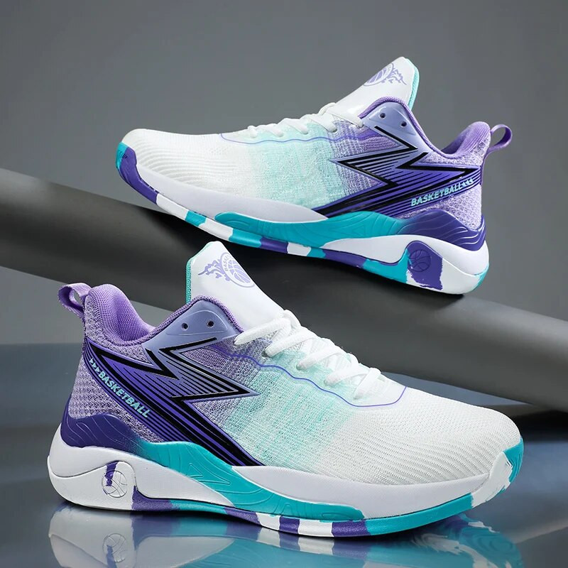 Pantofi de baschet pentru bărbați, pantofi sport respirabili în aer liber, pantofi de antrenament pentru bărbați, mărime mare 47 48, pantofi de designer pentru bărbați