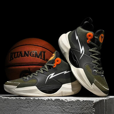 Марка Висококачествени мъжки баскетболни обувки Мъже Дами Унисекс Ежедневни спортни обувки Баскетболни тренировъчни обувки на открито Детски маратонки
