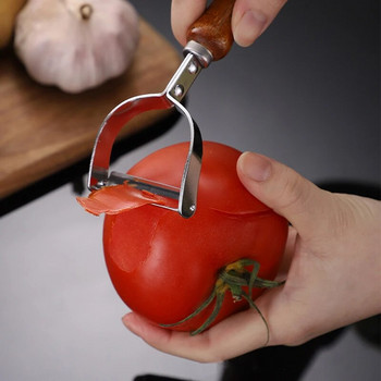 4 στυλ Δημιουργικός αποφλοιωτής λαχανικών φρούτων από ανοξείδωτο ατσάλι με κοφτερή κινητή λεπίδα πατάτας καρότο αγγούρι Τρίφτης μαχαίρι Εργαλεία κουζίνας