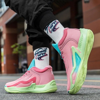 Fashion Pink Cool Sneakers για Άντρες Επωνυμίες 2023 Πολυτελή παπούτσια μπάσκετ Ανδρικά αθλητικά παπούτσια Σχεδιαστικά αθλητικά παπούτσια γυμναστικής Γυναικεία γυμναστήρια
