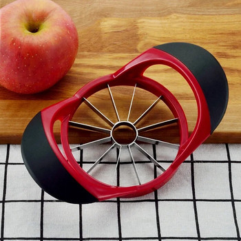 Apple Slicer από ανοξείδωτο ατσάλι Apple Corer Pear Peach Fruit Devider με λαβή εξαιρετικά αιχμηρά αξεσουάρ φρούτων