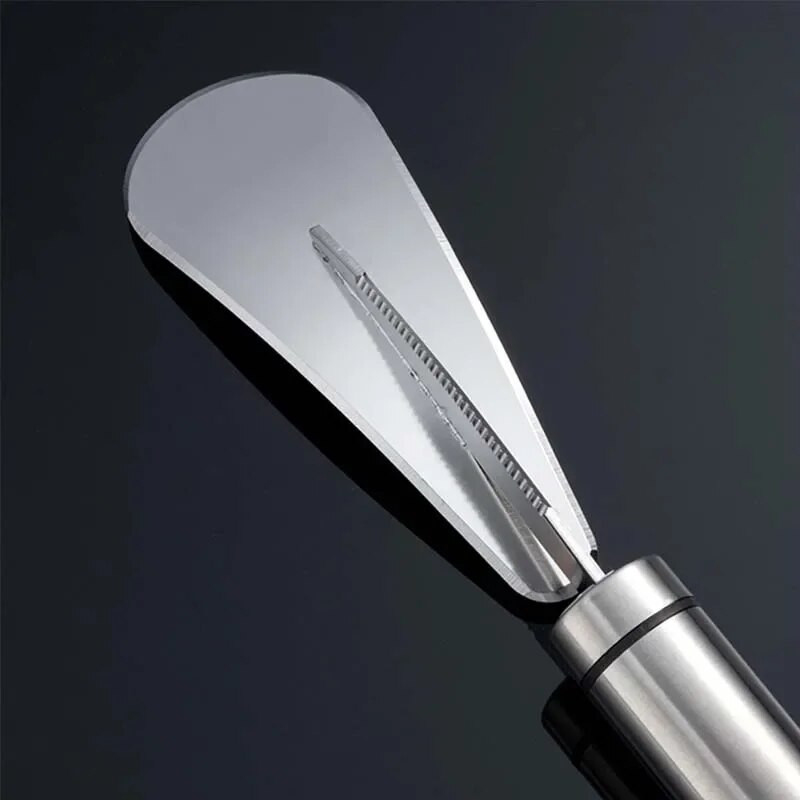 Cuțit de curățat din oțel inoxidabil, practic, pentru fructe, pentru deschiderea de grapefruit, tăietor de lămâie, portocale, gadgeturi de bucătărie pentru ustensile de uz casnic, cuțitor de portocale