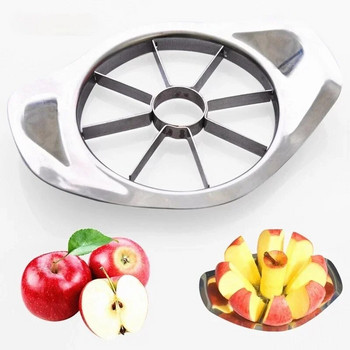 Резачка за ябълки Резачка за плодове от неръждаема стомана Корер Инструменти за готвене Зеленчуци Чопър Кухненски джаджи Аксесоари