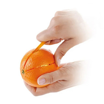 Нови портокалови белачки Zesters Stripper Устройство за отстраняване на портокал Нож за лющене Помощник за сок Отварачка за цитрусови плодове Инструменти за зеленчуци