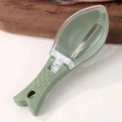 Új konyhai kellékek Cozinha hal pikkely eltávolító kés Tisztító hámozó Praktikus konyhai kellékek Főzés Otthoni kütyük