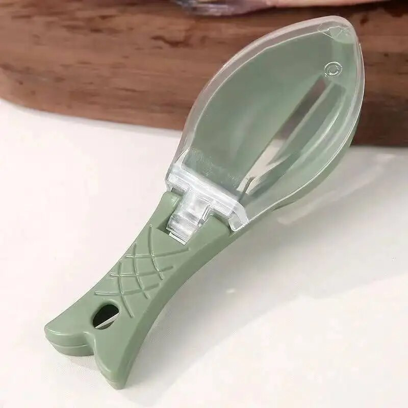 Accesorii noi de bucătărie Cozinha pentru îndepărtarea solzilor de pește Cuțit de curățat Cuțit de curățat Accesorii practice de bucătărie Gadget-uri pentru gătit acasă
