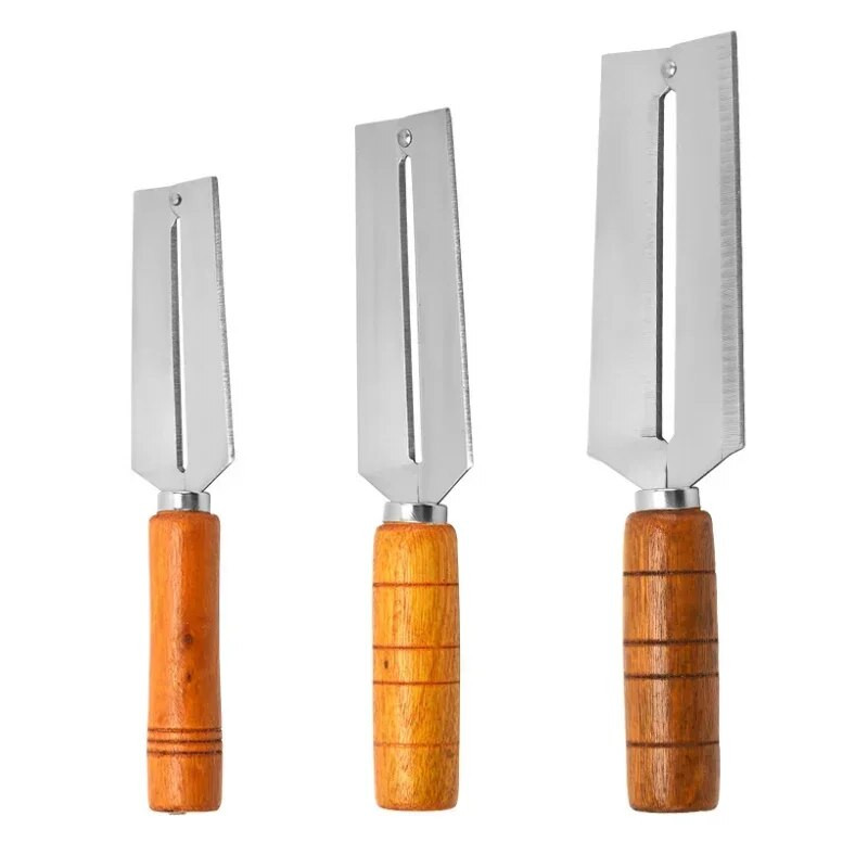 Cuțit de curățat de trestie de zahăr durabil din oțel inoxidabil Cuțit pentru ananas Unelte multifuncționale pentru fructe și legume Cuțit manual de bucătărie ascuțit