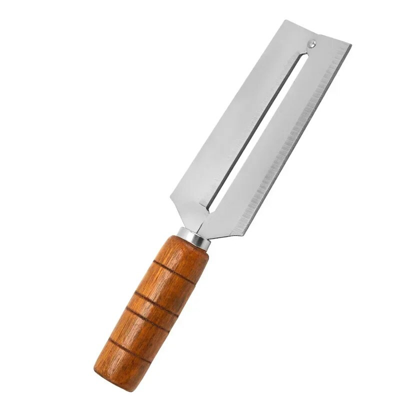 Cuțit de curățat de trestie de zahăr durabil din oțel inoxidabil Cuțit pentru ananas Unelte multifuncționale pentru fructe și legume Cuțit manual de bucătărie ascuțit