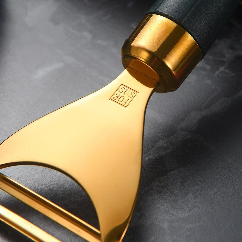 Cuțit de curățat din oțel inoxidabil Bucătărie, fructe, legume, răzătoare pentru cartofi, cuțit multifuncțional pentru tăiat morcovi, tăietor de castraveți