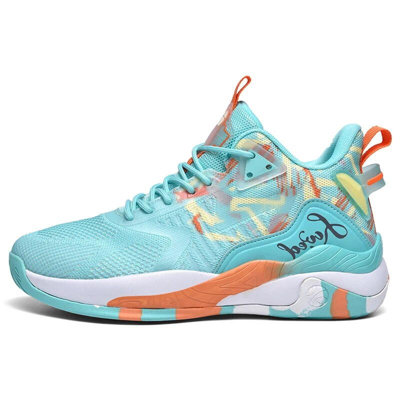Ljetne visoke mrežaste košarkaške tenisice Muške tenisice protiv klizanja za trening Velika veličina 47 48 49 Sportske cipele Prozračne Dropshipping