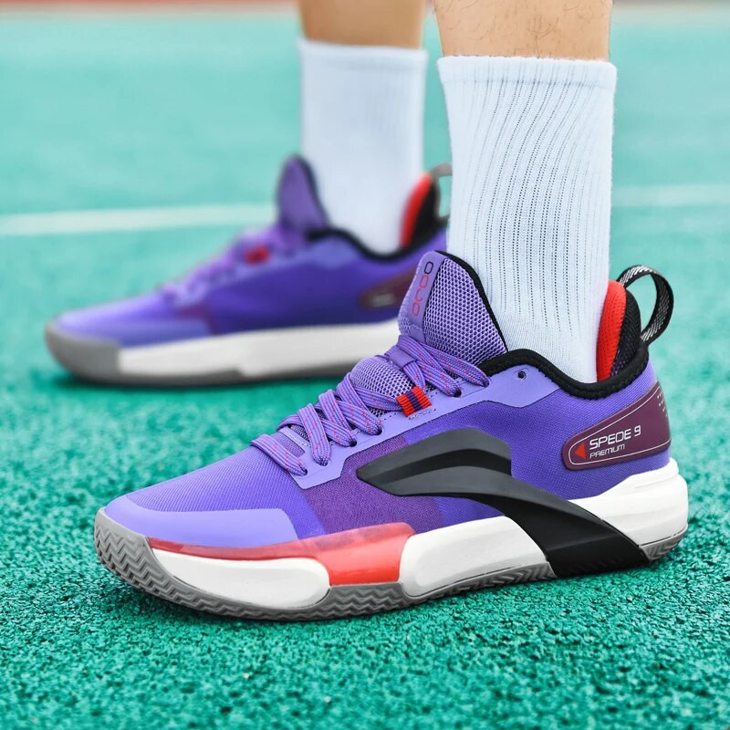 2023 Pantofi de marcă pentru baschet bărbați modă mov baschet tenis bărbați pantofi în aer liber pantofi de baschet pentru bărbați de înaltă calitate