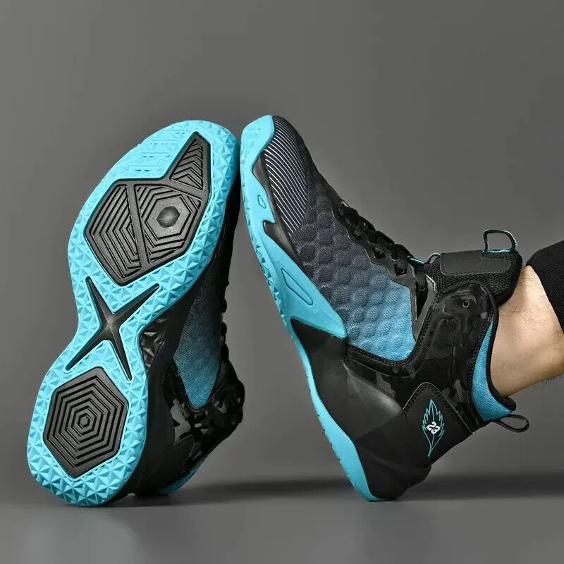 48 bărbați pantofi sport suplimentar de vară pantofi de baschet sunet pantofi de baschet cu ochiuri din plasă respirabil terenul principal poziția C baschet real