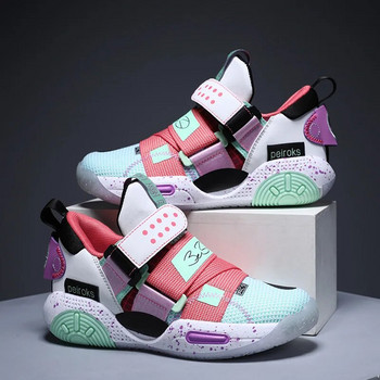 2022 Νέα παιδικά παπούτσια μπάσκετ για αγόρια κορίτσια Αντιολισθητικά Παιδικά αθλητικά παπούτσια Ελαφρύ αθλητικά παπούτσια εξωτερικού χώρου αθλητικά παπούτσια