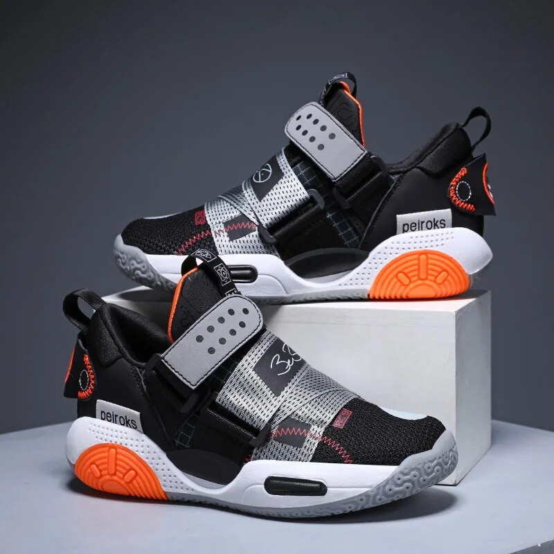 2022, pantofi de baschet pentru copii, pentru băieți, fete, anti-alunecare, pantofi sport pentru copii, pantofi ușori pentru exterior, încălțăminte