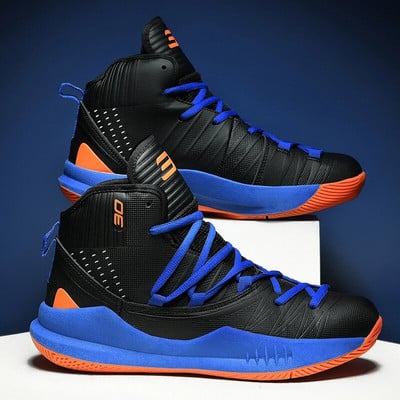 Men Basketball Shoes Non-slip Sports Shoes Student Sports Shoes Women High-top Breathable Comfortable Non-slip Running Shoes
