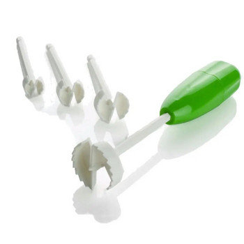 4бр. Зеленчукова спирална резачка Устройство за копаене за пълнени зеленчукови инструменти Кухненски инструменти