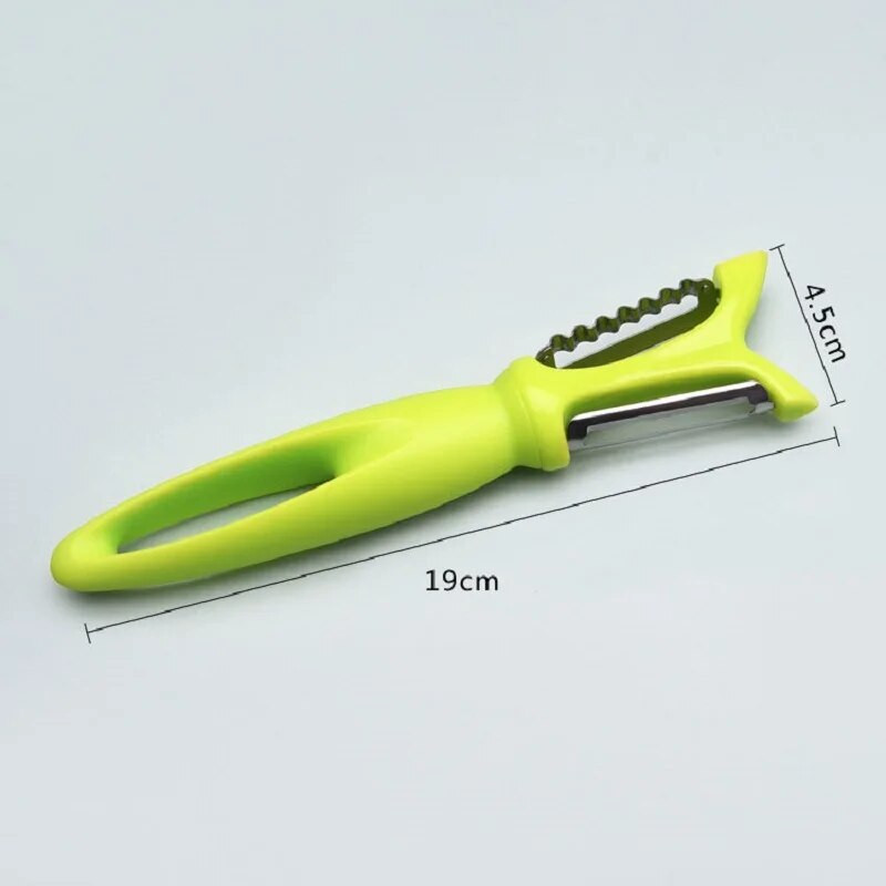 Răzătoare din oțel inoxidabil cu mâner din plastic pentru morcovi, castraveți, răzătoare 3 în 1, multifuncțională, răzătoare de cartofi pentru mere, unelte de bucătărie pentru legume