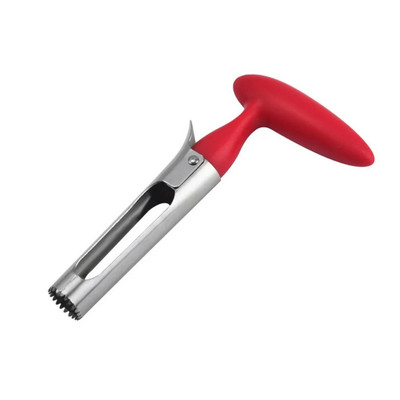 Νέος ανοξείδωτος χάλυβας Apple Core Core Cutter Εργαλεία κουζίνας Πολυλειτουργικός κόφτης φρούτων Εργαλεία κουζίνας που έχουν αφαιρεθεί