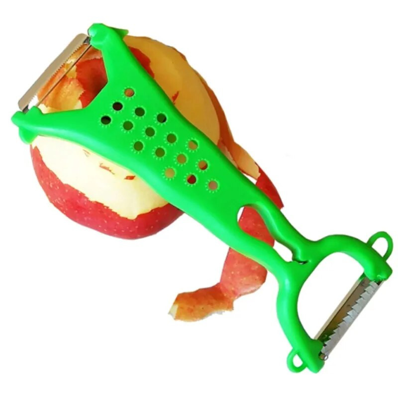 Gulilica za povrće s dvostrukom glavom Rezač za voće Višenamjenski krastavac Mrkva Gulilica za krumpir Nož za rezanje Kuhinjski dodaci za kuhanje