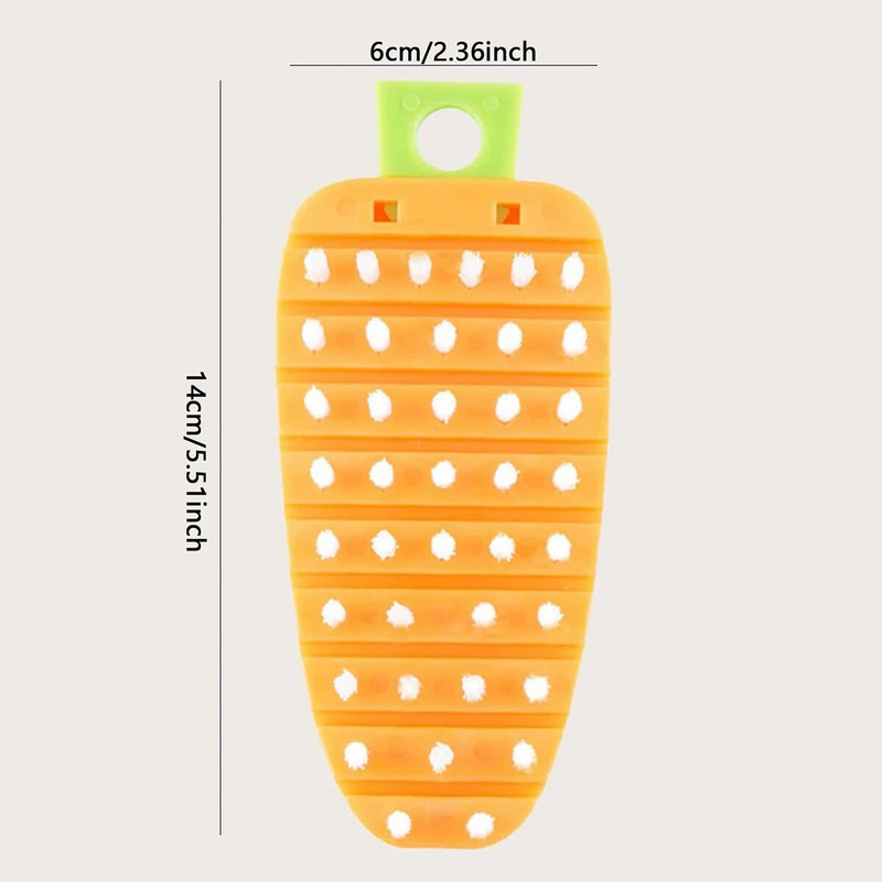 1 kom-Višenamjenska fleksibilna četka za čišćenje voća i povrća, kuhinjska četka za čišćenje voća i povrća