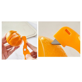 Thumb Peeler Γρήγορο ξεφλούδισμα Βολικό Gadgets κουζίνας Πολυλειτουργικό εργαλείο αφαίρεσης φλούδας ροδιού Πολυλειτουργικό εργαλείο φρούτων Ανθεκτικό εξοικονόμηση χρόνου