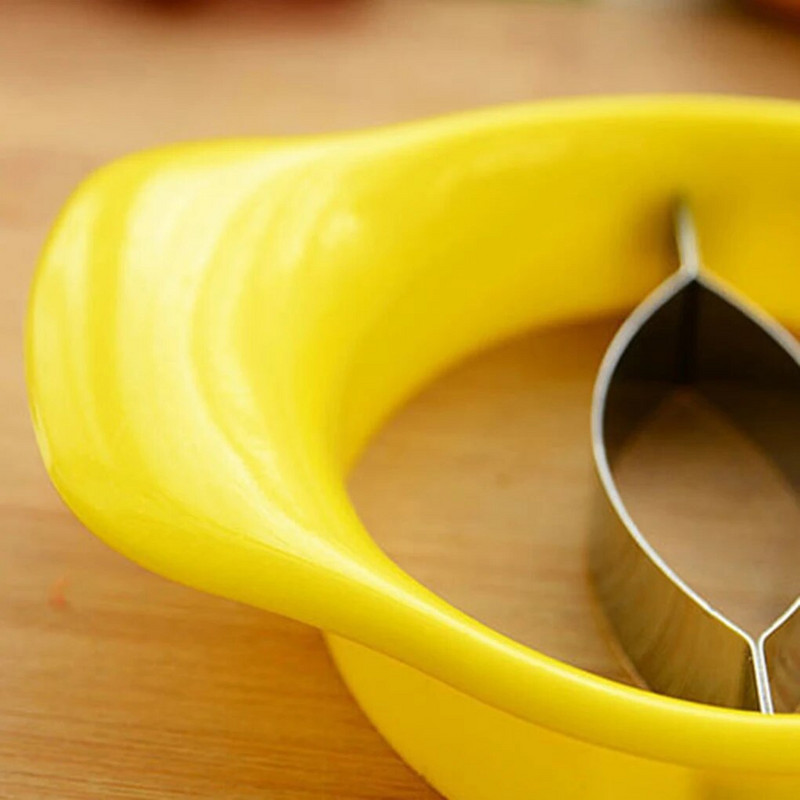 Tăiător de mango tăietor tăietor de fructe din oțel inoxidabil Tocător de tăiat pentru fructe Unelte gadget de bucătărie Dispărător de mango din oțel inoxidabil