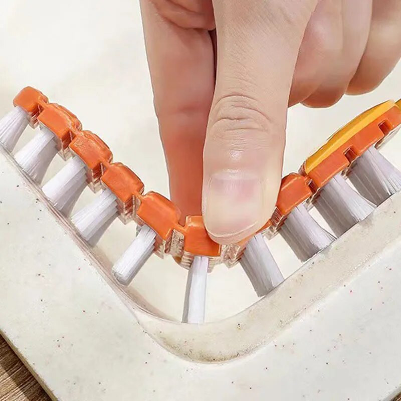 Mitmekülgne köögivilja- ja puuviljapuhastushari, ergonoomiline käepideme disain lihtsaks haardeks ja tõhusaks puhastamiseks