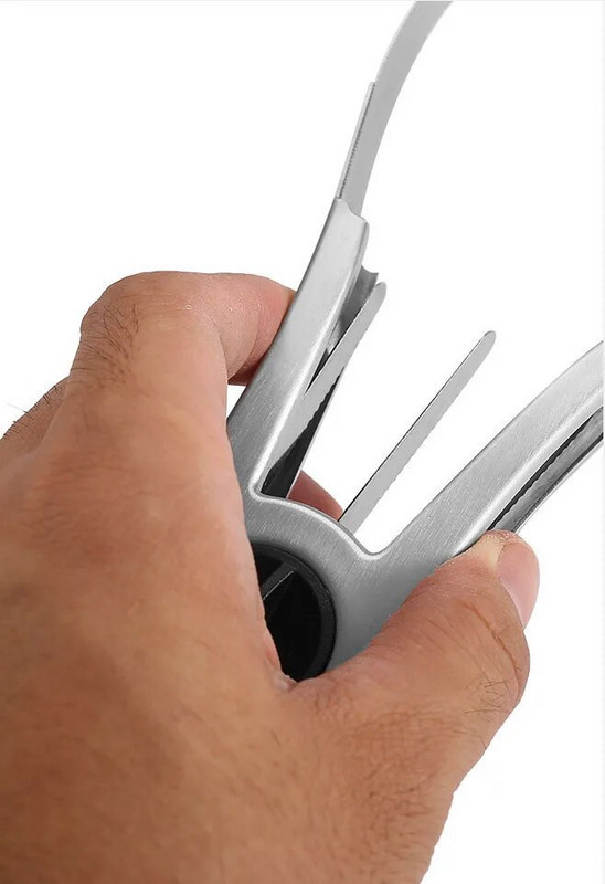 Cuțit de tăiat mango din oțel inoxidabil Mașină de tăiat avocado Despărțitor de fructe Pepene galben Cuțit de tăiat Cuțit de curățat Cubulețe Instrument de curățare Gadget de bucătărie