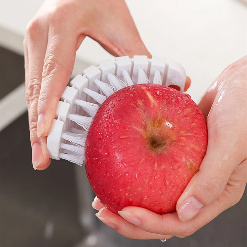 Četka za čišćenje voća i povrća Savitljiva mrkva Čistač krumpira Fleksibilna višenamjenska izdržljiva kuhinjska naprava