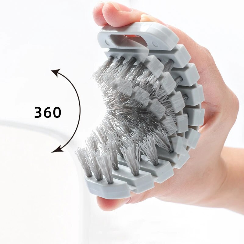 Četka za čišćenje voća i povrća Savitljiva mrkva Čistač krumpira Fleksibilna višenamjenska izdržljiva kuhinjska naprava