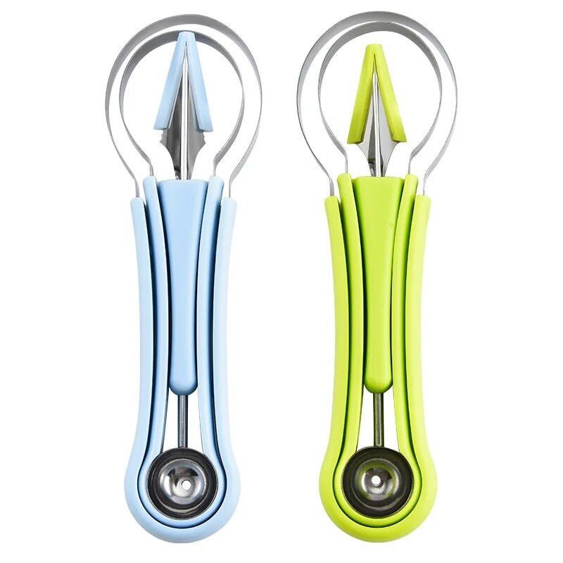 4 u 1 Rezač dinje Lopatica Nož za rezbarenje voća Rezač voća Pladanj Voće Dig Separator pulpe Kuhinjski pribor Voćni alati