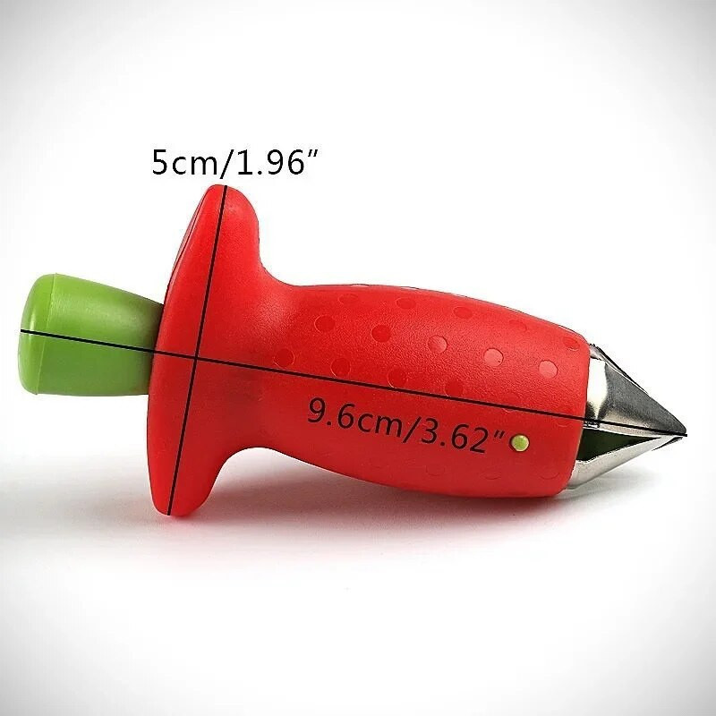 Decorticator de căpșuni Tăietor de ananas Cuțit de fructe pentru îndepărtarea tulpinilor de roșii util Dispozitiv de curățat frunze de căpșuni Accesorii de bucătărie