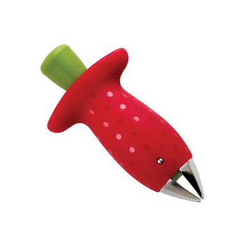 1 τμχ Strawberry Huller Creative Fruit Leaf Remover Gadget Tomato Stalks Corers Strawberry Knife Remover Streme Remover Εργαλεία κουζίνας