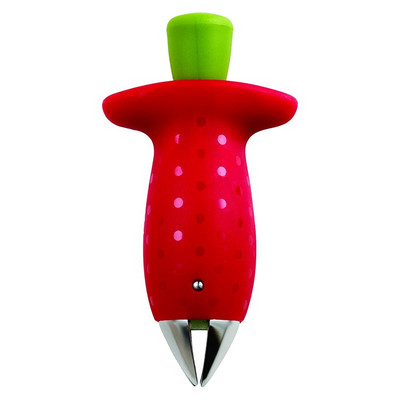 1PC Strawberry Huller Creative Fruit Leaf Remover Gadget Доматени стъбла Corers Нож за ягоди Инструмент за премахване на стъблата Кухненски инструменти