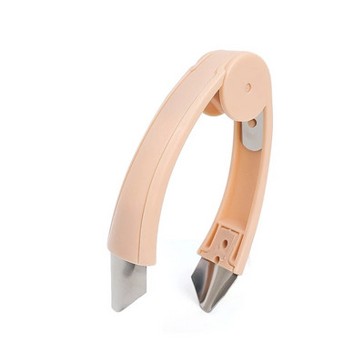 Резачка за премахване на сърцевината от ананас Неръждаема стомана Инструменти за белене на ягоди Белачка за домати Картофи Плодове Скоби за сърцевини Кухненски джаджи