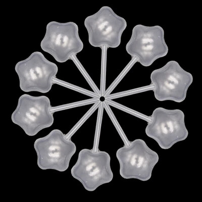 50 vnt./pak. Ledų želė pieno kokteilių lašintuvai šiaudelių lašintuvui tortui Vienkartinis šiaudų purkštukas keksiukų desertų kepimo įrankiams