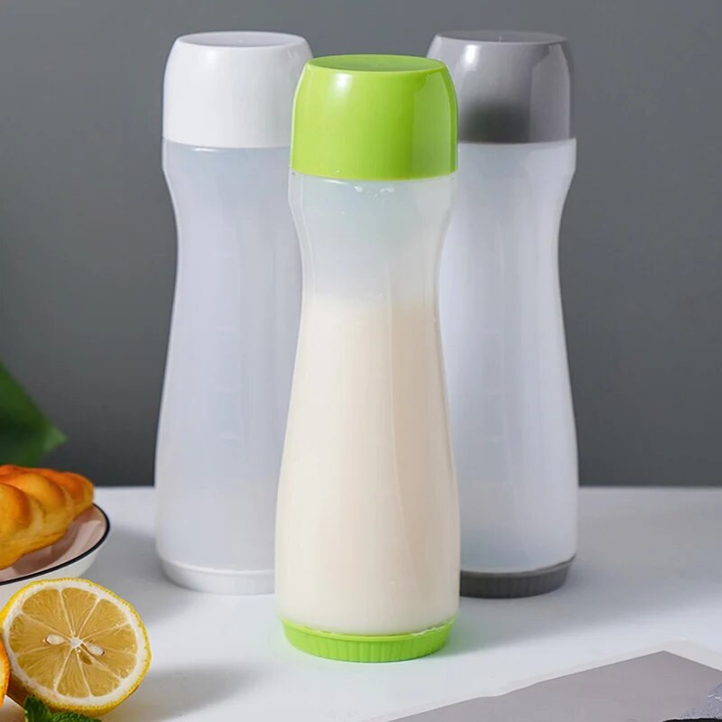 Blynų dozatorius blynams Rankiniu būdu sukamas tešlos maišymo butelis Rankinis tešlos dalytuvas Tešlos maišyklės butelis blynų pyragas