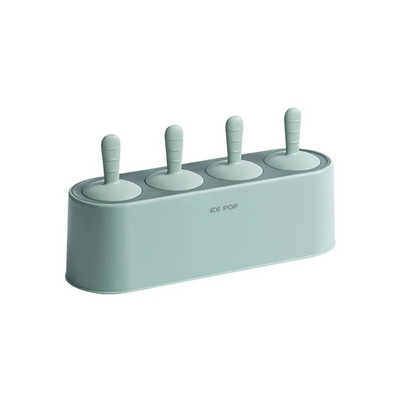 Forme pentru ghiucete pentru înghețată Forme cu 4 celule din silicon pentru gătit pentru gheață Forme pentru ghiocete fără BPA Formă pentru gătit pentru gătit de bucătărie, reutilizabilă, cu eliberare ușoară
