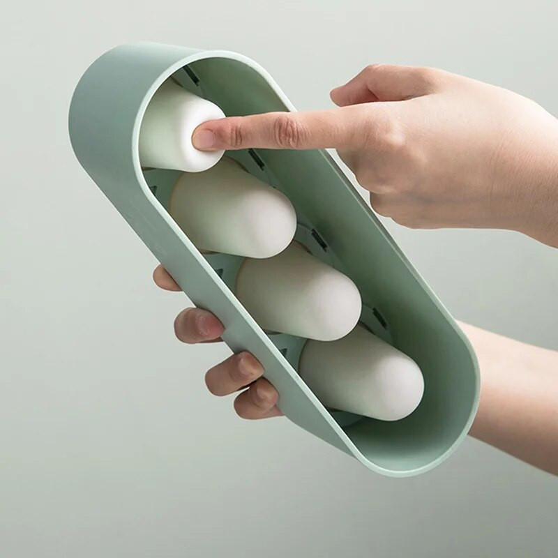 Kalupi za sladoled s 4 ćelije Silikonski kalupi za sladoled bez BPA Kuhinjski kalup za sladoled za višekratnu upotrebu, jednostavno otpuštanje, izrada sladoleda