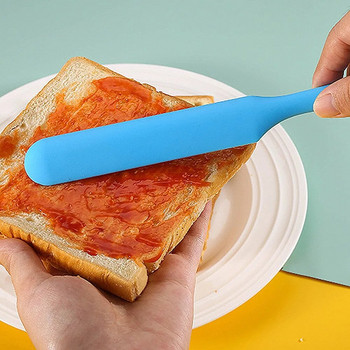 Στικ άπλωσης τοστ σιλικόνης Creative Bread Spread Μαχαίρι Βούρτσα καρυκευμάτων Cheese Butter Cream Scraper Ανθεκτικότητα σε υψηλή θερμοκρασία