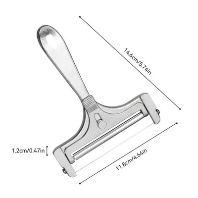 Rezač sira Ručni rezač sira od nehrđajućeg čelika Rezač maslaca za teške uvjete rada Rezač sira Brijač Alati za sir Kuhinjski gadget